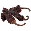 Dried Chipotle Chile Peppers, Whole Smoked Jalapeos, 1/2Kg (1.1Lbs), Dark Reddish-Brown, Mexican Cuisine view 2