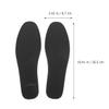 Alipis Steel Puncture-Resistant Insoles for Men and Women, Black Manganese Steel Shoe Inserts Size 41, Anti-Nail Safety Footbed for Work Boots, Hiking, and Outdoor Activities view 2