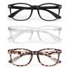 CHEERS DEVICES Reading Glasses for Men, Eyeglasses, Blue Light Readers for Men Women, Computer Eye Glasses, Cheaters - 3 Pair (1.25) view 1
