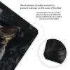 A Black Cat on A Black Background Scale for Body Weight Highly Accurate Digital Bathroom Scale Sturdy Tempered Glass Weighing Scales with LCD Display Fashion Body Fat Smart Scales 400lb view 4