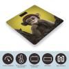 Curious Monkey Scale for Body Weight Highly Accurate Digital Bathroom Scale Sturdy Tempered Glass Weighing Scales with LCD Display Fashion Body Fat Smart Scales 400lb view 3