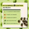 10ex Supergreens Gummies w/Probiotics. 40 Superfoods & Super Greens. 10x More Nutrients. Multivitamins & Antioxidants From Whole Foods. Healthy Snacks For Adults. Keto, Low Carb, Low Calorie - 120 Ct view 4