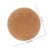 Hemobllo 2pcs High-Density Cork Massage Balls 80mm Myofascial Release Muscle Roller Ball for Yoga Therapy and Foot Massage Fitness Tool view 2