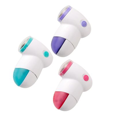 Balacoo 3pcs Mini Multi-Color Lint Remover Set, Electric Clothes Fuzz Shaver with Portable Design for Fabric De-Pilling and Clothing Care