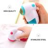 Balacoo 3pcs Mini Multi-Color Lint Remover Set, Electric Clothes Fuzz Shaver with Portable Design for Fabric De-Pilling and Clothing Care view 3