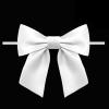 120 Pack Twist Tie Bows 3.3 Craft Bows Satin Ribbon Bow for Gift Wrapping, Treat Bags, Party Favors & Craft Decoration White view 1