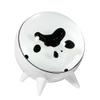 Ferrofluid Sound Dancing, Round Magnetic Fluid Pickup High Sensitivity Sound Visualizer Sphere Interactive Audio Therapeutic Stress Relief Gadget, Dancing Ferrofluid Speaker for Adults (White) view 1