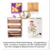 Korean Food Premium Flower Tea Gift Set Sinsaimdang Edition - 10 Organic Caffeine-Free Drip Tea Bags (Marigold, Sunrise Blend, Sea Garden Blend) view 4