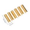 VILLCASE 100pcs Metal Shoelace Tips Aglets DIY Shoelace Ends Smooth for Sneakers and Boots Replacement Accessories view 2