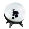 Ferrofluid Sound Dancing, Round Magnetic Fluid Pickup High Sensitivity Sound Visualizer Sphere Interactive Audio Therapeutic Stress Relief Gadget, Dancing Ferrofluid Speaker for Adults (Black) view 1