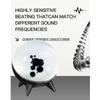 Ferrofluid Sound Dancing, Round Magnetic Fluid Pickup High Sensitivity Sound Visualizer Sphere Interactive Audio Therapeutic Stress Relief Gadget, Dancing Ferrofluid Speaker for Adults (Black) view 3