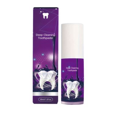 Sinleey Color Correcting Purple Toothpaste - Advanced Stain Removal and Fresh Breath Solution, Gentle Daily Clean for a Confident Smile Purple One Size