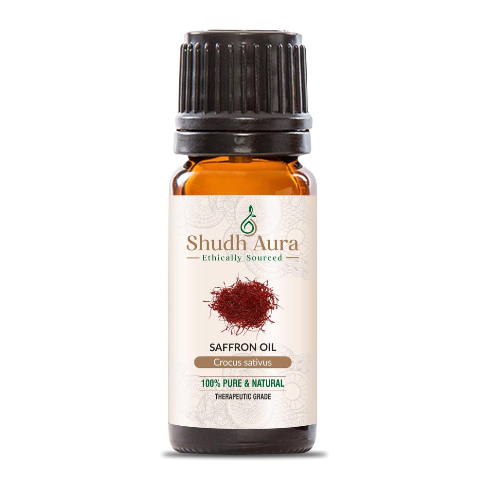 100% Pure Saffron Essential Oil for Aromatherapy, Gifts, Diffusers, Home Care & DIY - 15 ML