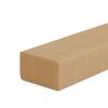 Mozzeilee Bed Sofa Crack Filler, Mattress Wedge Pillow Headboard or Wall Gap Filler with Removable Cover, High Density Foam Bedside Cushion (55x4x4inch,Khaki) view 1