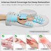 Hand Massager for Arthritis and Carpal Tunnel Relief, Cordless Hand Massager with Heat and Compression, 3 Heat Therapy, 5 Intensity 3 Modes for Typing Fatigue, Wrist, Finger Pain, Gifts for Women,Men view 2