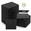 1000 Pack Black Cocktail Napkins, 2-Ply 5 x 5 Inch Disposable Beverage & Dinner Paper Napkins Bulk view 1