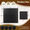 1000 Pack Black Cocktail Napkins, 2-Ply 5 x 5 Inch Disposable Beverage & Dinner Paper Napkins Bulk view 3