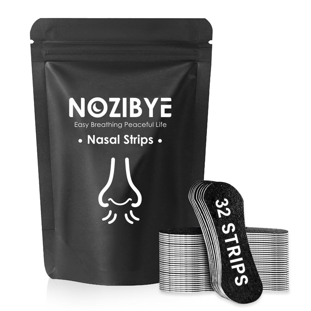 Nozibye Nasal Strips, Nose Strips for Breathing - 32 Strips