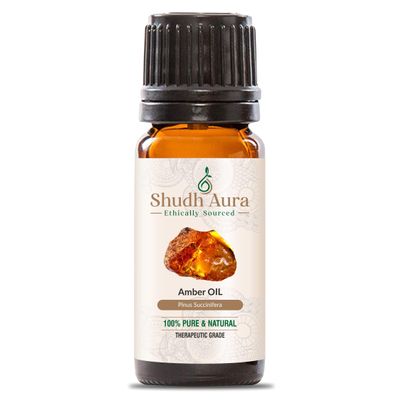 100% Pure Amber Essential Oil for Aromatherapy, Gifts, Diffusers, Home Care & DIY - 15 ML