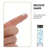 Healvian 10pcs Ear Wax Removal Replacement Tips - Blue Ear Pick Spoon Tips Cleaner Tool - Soft Silicone Earwax Remover Sleeves for Indoor Outdoor Use view 3