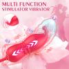 2026 Newly Portable Vibrating Massager -Clitioral Sucker Relaxes Muscles Heating Modes Viboators Toy Couples- for Body and Back Foot Silent Personal for Sports Massage Adult Tools Relaxation (Red3) view 3