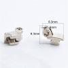100Pcs Glasses Two Circle Hinged Acetate Sunglasses Spring Hinged Plastic Glasses Replacement Repair Parts view 2