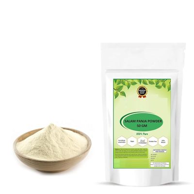 FO Salam Panja Powder 100% Pure | 50GM | Salab panja Irani powder | Hatta haddit | Panchaule Dactylorhiza Hatagirea | Lucky hand Root