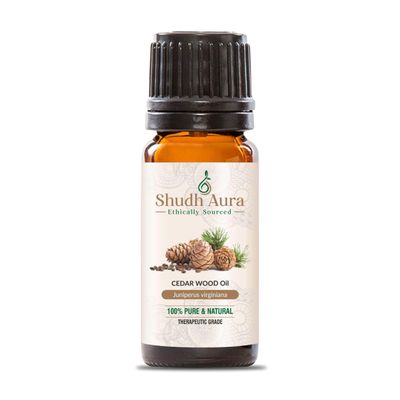 100% Pure Cedarwood Essential Oil for Aromatherapy, Gifts, Diffusers, Home Care & DIY - 15 ML