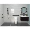 PONTE GIULIO Contractor Series Straight Vinyl Coated Grab Bar with Safety Grip and Cover Flange - 1 1/4" Diameter 32" view 3