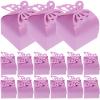 MAGICLULU 50pcs Purple Butterflies Favor Boxes Pearl Paper Candy Boxes for Shower Wedding Party Decorations Girl Lavender Event Supplies view 1