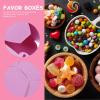 MAGICLULU 50pcs Purple Butterflies Favor Boxes Pearl Paper Candy Boxes for Shower Wedding Party Decorations Girl Lavender Event Supplies view 4