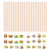 24pcs Easters Eggs Rabbits Paper Beverage Drinking Straw Decorative Drink Wedding Birthday Party Supplies Easters Decoration view 1