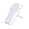 Abaodam 10 Pairs Wood Pulp Paper Insoles for Sneakers, Thin Breathable Shoe Inserts with Flexible Cut-to-fit Design, Cooling Disposable Sports Insoles for Men and Women view 2