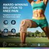 Modvel Knee Brace with Side Stabilizers & Patella Gel Pads for Pain Relief and Joint Support Breathable, Non-Slip Compression Sleeve for Men & Women, Arthritis, Meniscus, ACL Recovery view 2