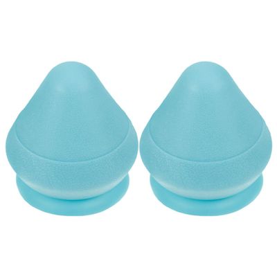VICASKY 2pcs Suction Hand Massage Balls for Deep Tissue Therapy, Neck and Back Muscle Relaxation, Wall-Mounted Trigger Point Massage Tool for Shoulder and Foot Relief