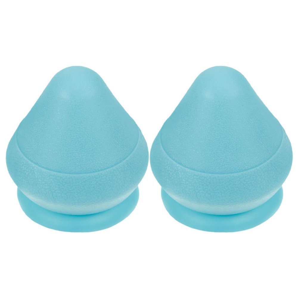 VICASKY 2pcs Suction Hand Massage Balls for Deep Tissue Therapy, Neck and Back Muscle Relaxation, Wall-Mounted Trigger Point Massage Tool for Shoulder and Foot Relief