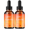 (2 Pack) Lipo Forme Drops, Official LipoForme Liquid Drops with All Natural Ingredients, Lipo Forme Formula for Advanced Health & Wellness Support with Premium Vitamins for Women & Men (60 Servings) view 1