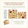 Bee's Wrap Beeswax Wraps for Food - Meadow Magic Sandwich Bag & Snack Bag, Made in USA Reusable & Organic Food Wraps, Sandwich Wrap - Plastic Free Eco-Friendly Alternative to Aluminum Foil view 4