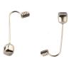 2Pcs Glasses Nose Pad Arms, Metal Frameless Optical Frame Nose Bridge Glasses Auxiliary Accessories view 4
