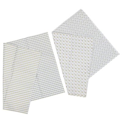 HIAKDOFT Golden Series Wrap Paper 40 Sheets Bouquet Wrapping Papers Gold Polka Dot and Star Patterns for Flower Decorations and Floral Wrapping Supplies