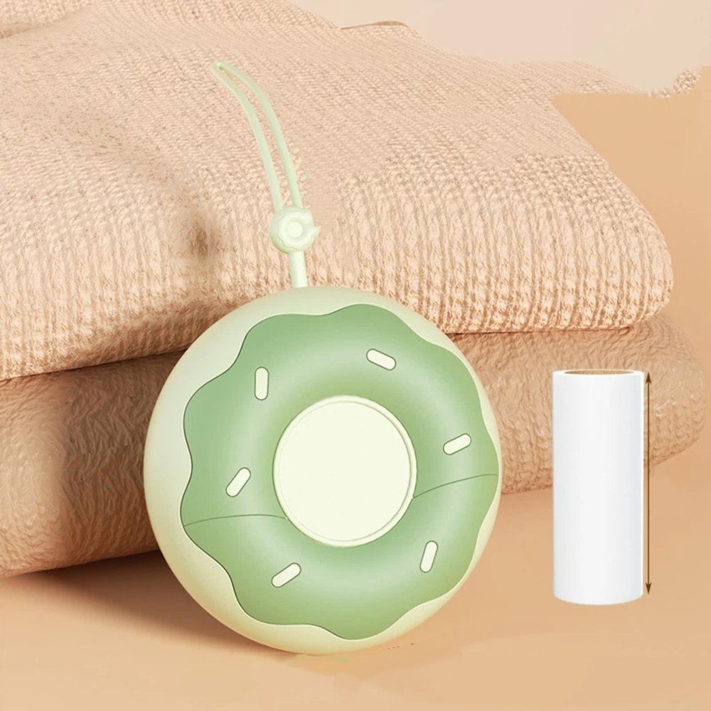 Doughnut Portable Hair Removal Device, pet Hair Removal Device, Compact Clothing