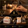 52 PIECE Striker Strip Variety Pack | Honeycomb Match Strips | Various Size Replacement Stryker Strickers for Safety Matches | Peel & Stick Adhesive Paper view 3
