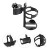 VICASKY Walker and Stroller Cup Holder for Mobility Aids, Outdoor Bike Drink Holder with Convenient Milk Bottle Rack, Universal Cart Cup Rack for Seniors and Adults view 3