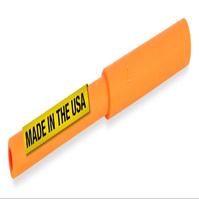 ARK Bite Tube Hollow Chew Tool, Sensory Toys for Kids and Adults, Chewy Fidget for Autism, ADHD, SPD, Anxiety, Medical-Grade Chew Tools, XXT, Very Firm, Orange, Smooth