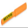 ARK Bite Tube Hollow Chew Tool, Sensory Toys for Kids and Adults, Chewy Fidget for Autism, ADHD, SPD, Anxiety, Medical-Grade Chew Tools, XXT, Very Firm, Orange, Smooth view 1