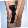 TEHAUX Breathable Compression Knee Pad with Double Strap Support, Pressurized Knee Sleeve for Sports and Fitness, Sky Blue M, Single Leg Protector for Gym and Basketball view 4