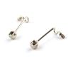 100 Pieces Glasses Nose Pad Arms Metal Rimless Optical Frame Nose Bridge Glasses Accessories view 3