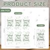 200Pcs Wash Your Hands Paper Napkins 3 Ply Disposable Green Hand Towels Bathroom Guest Napkins for Kitchen Wedding Anniversary Baby Shower Supplies view 2