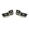 100Pcs Glasses Two Circle Hinged Acetate Sunglasses Spring Hinged Plastic Glasses Replacement Repair Parts view 1