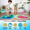 Learning Through PLAYtrays Jumbo Sensory Floor Tile, 32" [Blue & Green] view 4
